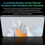 2024 New 5G Tablet 11.6 inch Android 13.0 Phablet MTK6797 16GB RAM 1TB ROM Tablet PC Dual Cameras Dual sim card Wifi Type-c