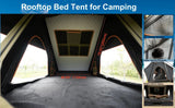 Adventurer Plus Rooftop Tent Hardshell with Side Awning, Air Conditioner Outlet with Bracket, Replaceable Rain Flies - Lootquake