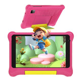 Tablette enfant TK707 7 pouces Android 13 Quad Core 5 Go RAM 32 Go ROM 128 Go extensible WiFi Bluetooth Cadeau enfant Logiciel pour enfants Manette de jeu