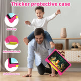 Tablette enfant TK707 7 pouces Android 13 Quad Core 5 Go RAM 32 Go ROM 128 Go extensible WiFi Bluetooth Cadeau enfant Logiciel pour enfants Manette de jeu