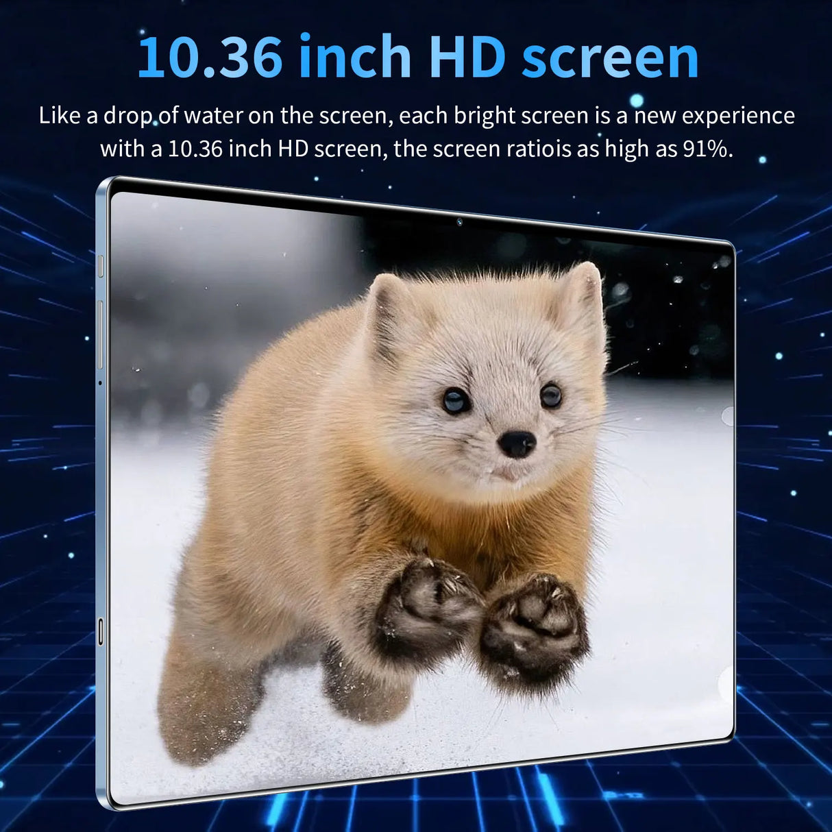 Tablette PC originale de 10,36 pouces, 16 Go de RAM, 1 To de ROM, Android 13.0, double SIM, 10 cœurs, 12 000 mAh, Bluetooth, Wi-Fi, réseau 5G, 2025