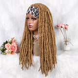 22" Curly Box Braids Wig | Crochet Hair | Heat Resistant | Daily Wear