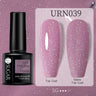 URSUGAR 7.5ml Solid Color Gel Polsih Classic Matte Glossy DIY Nail Art Trendy Reflective Glitter Nail Gel UV LED Soak Off