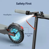 Trottinette électrique JUICEASE 7,8-14,5 Ah, autonomie ultra longue de 31 à 35 km/h, autonomie de 25 à 45 km, application Aovopro, 350/1 000 W, nouveauté 2025