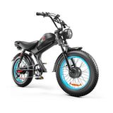Bicicleta eléctrica para adultos Emoko C93, 1000 W x 2, batería de 48 V 23 Ah, bicicleta de montaña eléctrica con neumáticos anchos de 20 pulgadas.