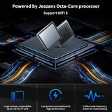 Tableta Android A10L de 10 pulgadas, 12 GB de RAM, 64 GB de ROM, pantalla táctil IPS HD con teclado, estuche, ratón y lápiz óptico, kit de tableta 8 en 1