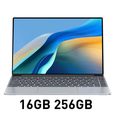 2025 Original Laptop 14.1 Inch Windows 11 Ultra Slim Notebook Gamer Intel N3700 16GB 1024GB 1920*1080 Display Office computer - Lootquake