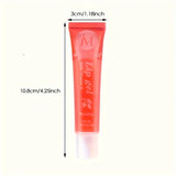 6Pcs/Set, Moisturizing Clear Lip Gloss, VE, Rosehip, Argan, Peppermintaloe, Coconut Flavor, Translucent Plumping Lip Oils Gift S