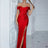 Adyce New Evening Maxi Long Dress For Women Elegant Off Shoulder Strapless Sexy High Split Club Party Celebrity Evening Vestidos - Lootquake