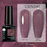 URSUGAR 7.5ml Solid Color Gel Polsih Classic Matte Glossy DIY Nail Art Trendy Reflective Glitter Nail Gel UV LED Soak Off