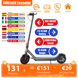Trottinette électrique JUICEASE 7,8-14,5 Ah, autonomie ultra longue de 31 à 35 km/h, autonomie de 25 à 45 km, application Aovopro, 350/1 000 W, nouveauté 2025