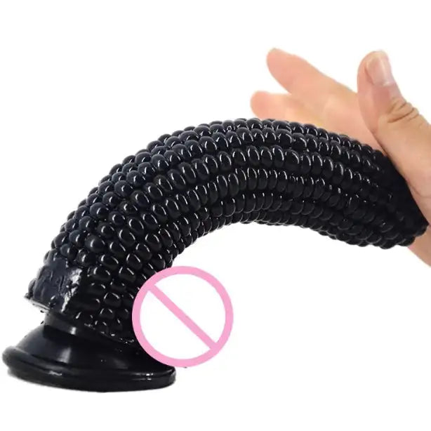 Corn-Style Realistic Masturbator and Anal Plug - Lootquake