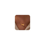 Lisitine Heart Initial Necklaces for Women 14K Gold Plated Bubble Letter necklace Cute Heart Necklaces for Women Trendy Bubble Initial necklace Gifts for Women - Lootquake
