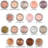 Duchess Any Wear Creme: Un producto multiusos, resistente al agua, que se transforma en crema y polvo para ojos, mejillas y labios. Se puede usar en cualquier lugar.