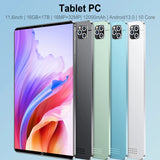 Tablette Android 13.0 de 11,6 pouces, 16 Go de RAM, 1 To de ROM, 16 MP, 32 MP, 10 cœurs, 12 000 mAh, 4 Go de RAM, 5G, Wi-Fi, nouveauté 2024