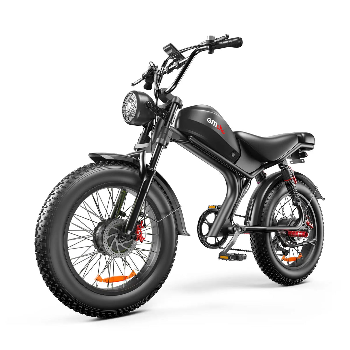 Bicicleta eléctrica para adultos Emoko C93, 1000 W x 2, batería de 48 V 23 Ah, bicicleta de montaña eléctrica con neumáticos anchos de 20 pulgadas.
