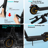 Trottinette électrique JUICEASE 7,8-14,5 Ah, autonomie ultra longue de 31 à 35 km/h, autonomie de 25 à 45 km, application Aovopro, 350/1 000 W, nouveauté 2025