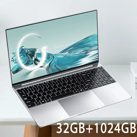 15.6"Laptop Intel Celeron N5095 notebook gamer 32GB RAM 2TB SSD Office Study PC Computer Windows 11 1920*1080 Resolution laptop - Lootquake