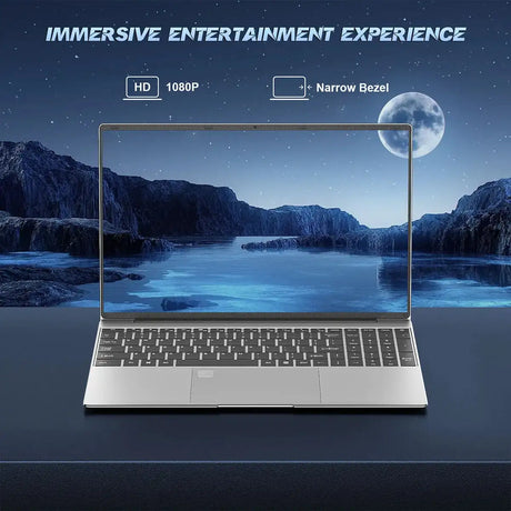 15.6"Laptop Intel Celeron N5095 notebook gamer 32GB RAM 2TB SSD Office Study PC Computer Windows 11 1920*1080 Resolution laptop - Lootquake