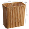 Trash Can Space Saving Dustbin Narrow Space Sturdy Garbage Bin Wastebasket for Laundry Bathroom Kitchen Home Living Room