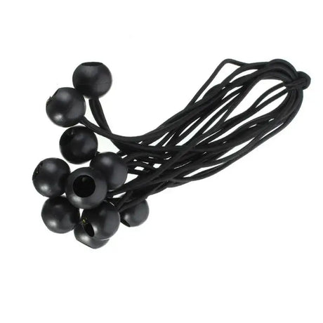 20/50pcs Set Outdoor Supplies Elastic Rope Ball Hiking Tent Accessories Bands Bungee Cords  Tarp Tie Down Strap Camping Belts - Lootquake