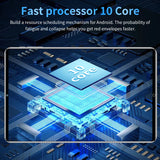 Tablette Android 13.0 de 10,36 pouces, version mondiale 2025, 16 Go de RAM, 1 To de ROM, 16 MP, 32 MP, 12 000 mAh, réseau Bluetooth, 5G, Wi-Fi