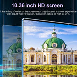 Tablette 5G 2025 de 10,36 pouces, Android 13.0, 16 Go de RAM, 1 To de ROM, batterie 12 000 mAh, 16 MP, 32 MP, 10 cœurs, double SIM, réseau, Bluetooth