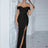 Adyce New Evening Maxi Long Dress For Women Elegant Off Shoulder Strapless Sexy High Split Club Party Celebrity Evening Vestidos - Lootquake