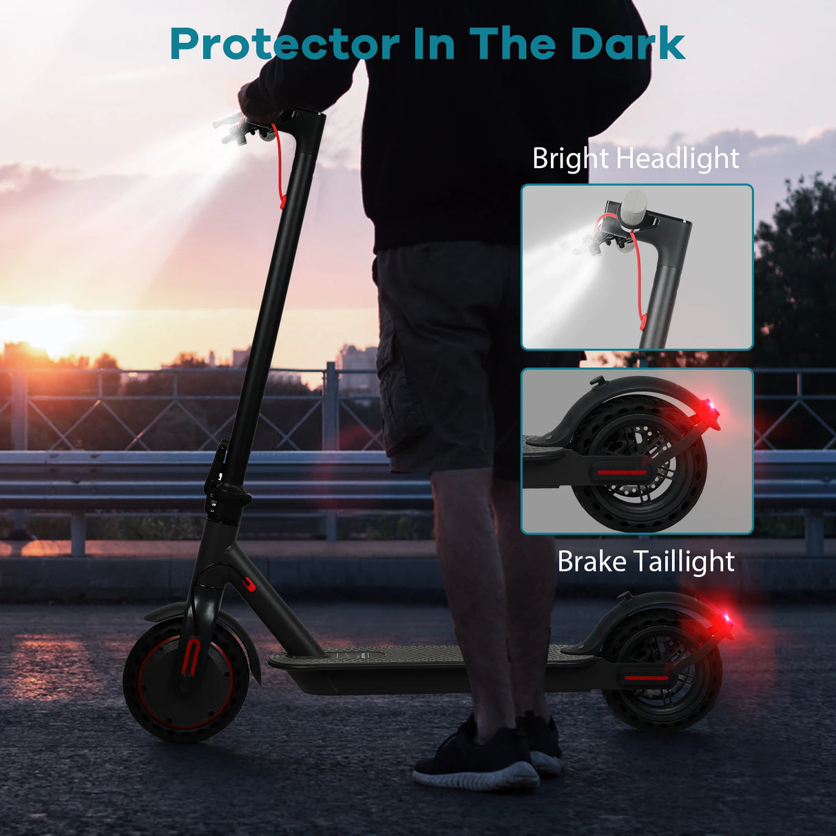 Trottinette électrique JUICEASE 7,8-14,5 Ah, autonomie ultra longue de 31 à 35 km/h, autonomie de 25 à 45 km, application Aovopro, 350/1 000 W, nouveauté 2025