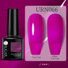 URSUGAR 7.5ml Solid Color Gel Polsih Classic Matte Glossy DIY Nail Art Trendy Reflective Glitter Nail Gel UV LED Soak Off