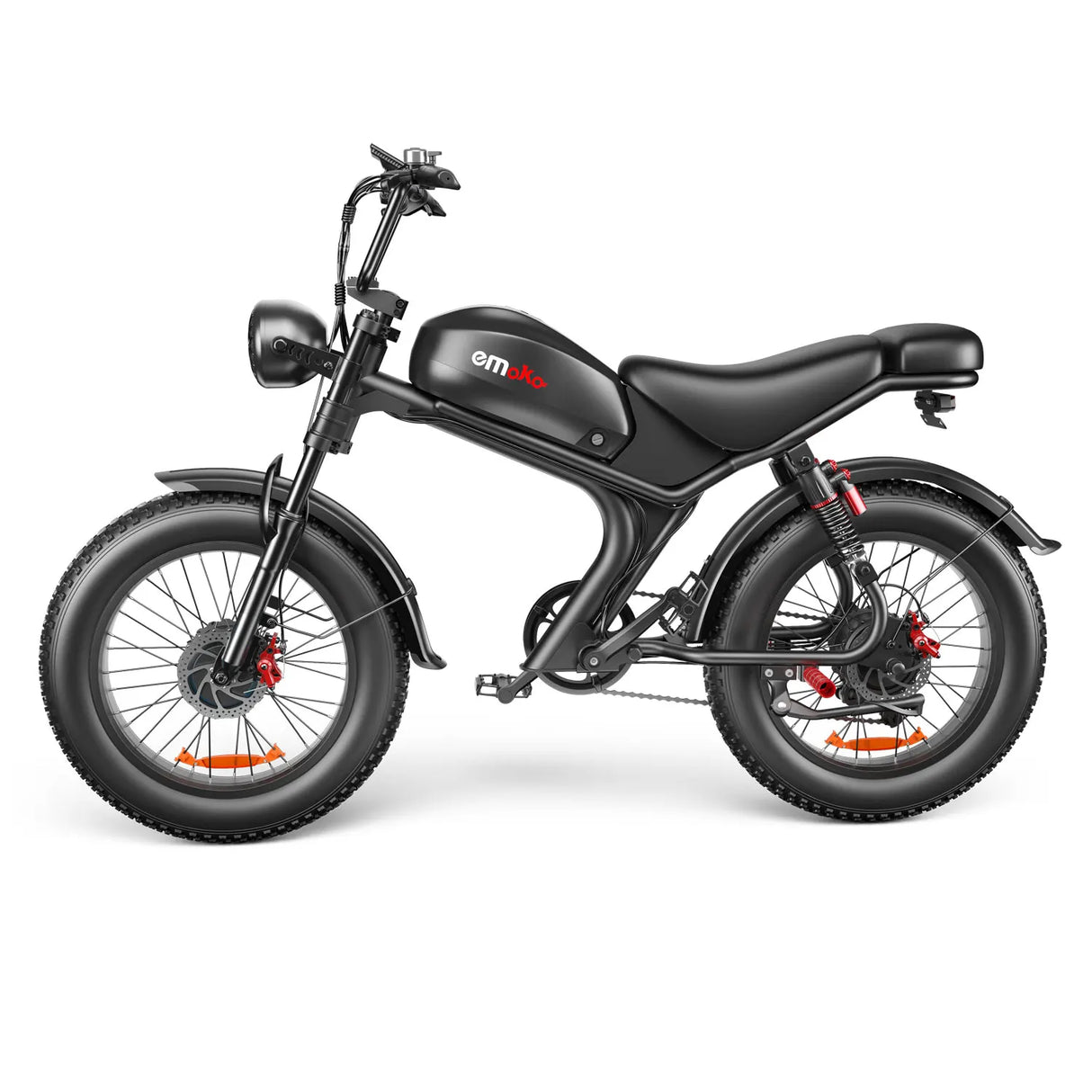 Bicicleta eléctrica para adultos Emoko C93, 1000 W x 2, batería de 48 V 23 Ah, bicicleta de montaña eléctrica con neumáticos anchos de 20 pulgadas.