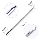 4 Pcs/Set Professional Stainless Steel Nail Cutter Scissor Nippers Muti Function Cuticle Pusher Remover Nail Care Manicure Kits