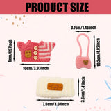 Vêtements pour poupée Labubu, accessoires DIY La bubu peluche, monstres Labubu assis costume cadeaux pour collectionneurs (pas de poupées) Lab