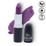 Lápiz labial mate vegano y libre de crueldad animal DISURI Beauty - Amethyst Whisper n.° 26