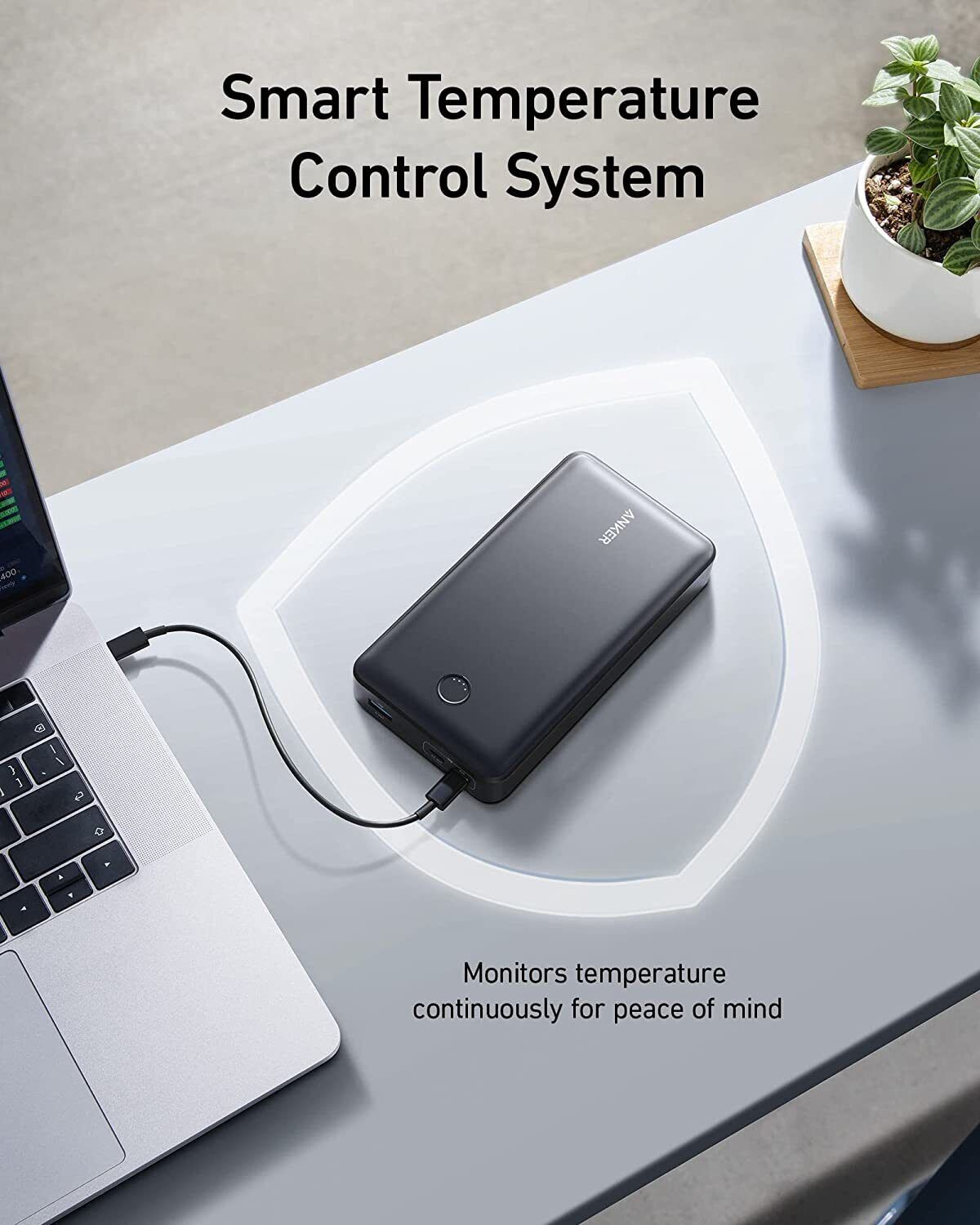 Anker PowerCore 24K 65 W High-Speed Power Bank 24 000 mAh
