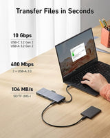 Anker USB-C Hub 565 – 11-in-1 Laptop Docking Station with Dual Monitor Support