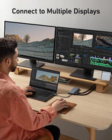 Anker USB-C Hub 565 – 11-in-1 Laptop Docking Station with Dual Monitor Support