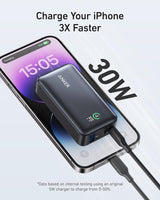 Anker 533 Power Bank High‑Speed PD 30 W 10 000 mAh