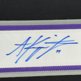 Camiseta de hockey negra de Los Ángeles LA Beckett BAS COA #2 enmarcada, autografiada y firmada Anze Kopitar 35x39