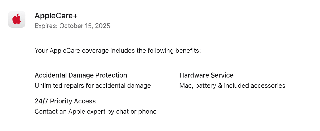 2021 Apple MacBook Pro 16-Inch Laptop – M1 Pro, 10-Core CPU, 16-Core GPU, 32GB RAM, 2TB SSD, Silver, with AppleCare+ Until 10/25/2025