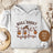Bull Sheet Cute Ghost Cow Hoodie-2