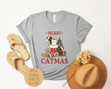 Merry Catmas Cute Christmas Cat Lover Shirt