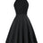 Porm Dresses for Teens Sleeveless Lace Dresses Knee Length Semi Formal Dresses for Wedding Guest Homecoming Dresses Short 2XL Black - Lootquake