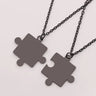 Matching Puzzle Piece Pendant Necklaces - Lootquake