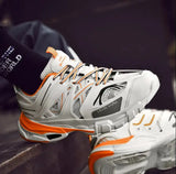 Dad Shoes, Athletic Sneakers, Lace-Up Lightweight Shoes - Lootquake