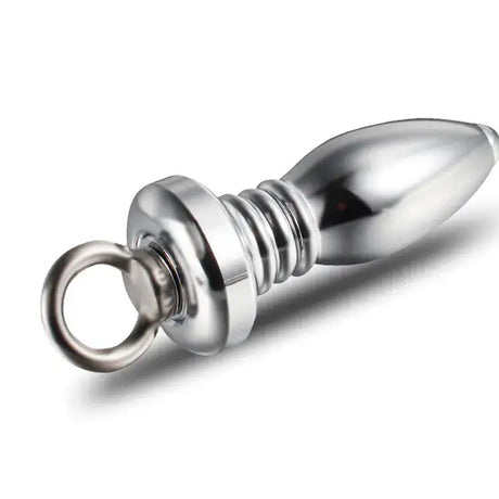 7-Function Removable Stainless Steel Anal Plug - Lootquake