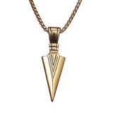 Arrow Head Pendant Long Chain Necklaces - Lootquake