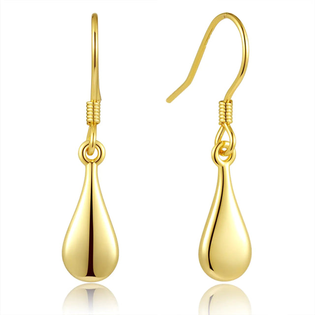 ToHeart Tear Drop Earrings Jewelry Drop Earrings Lightweight Gold Earrings Dangle Gifts Bff Birthday - Lootquake