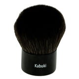 Brocha Kabuki: Brocha de maquillaje mineral cortada a mano, vegana y sin crueldad animal.