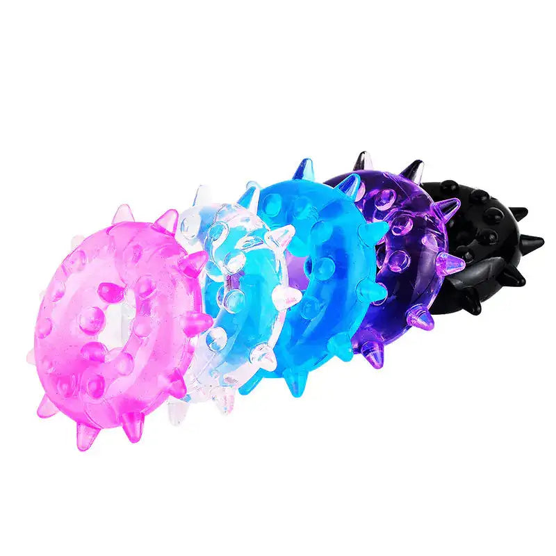 Snowflake Ring Teasing Partner Delay Locking Ring - Lootquake